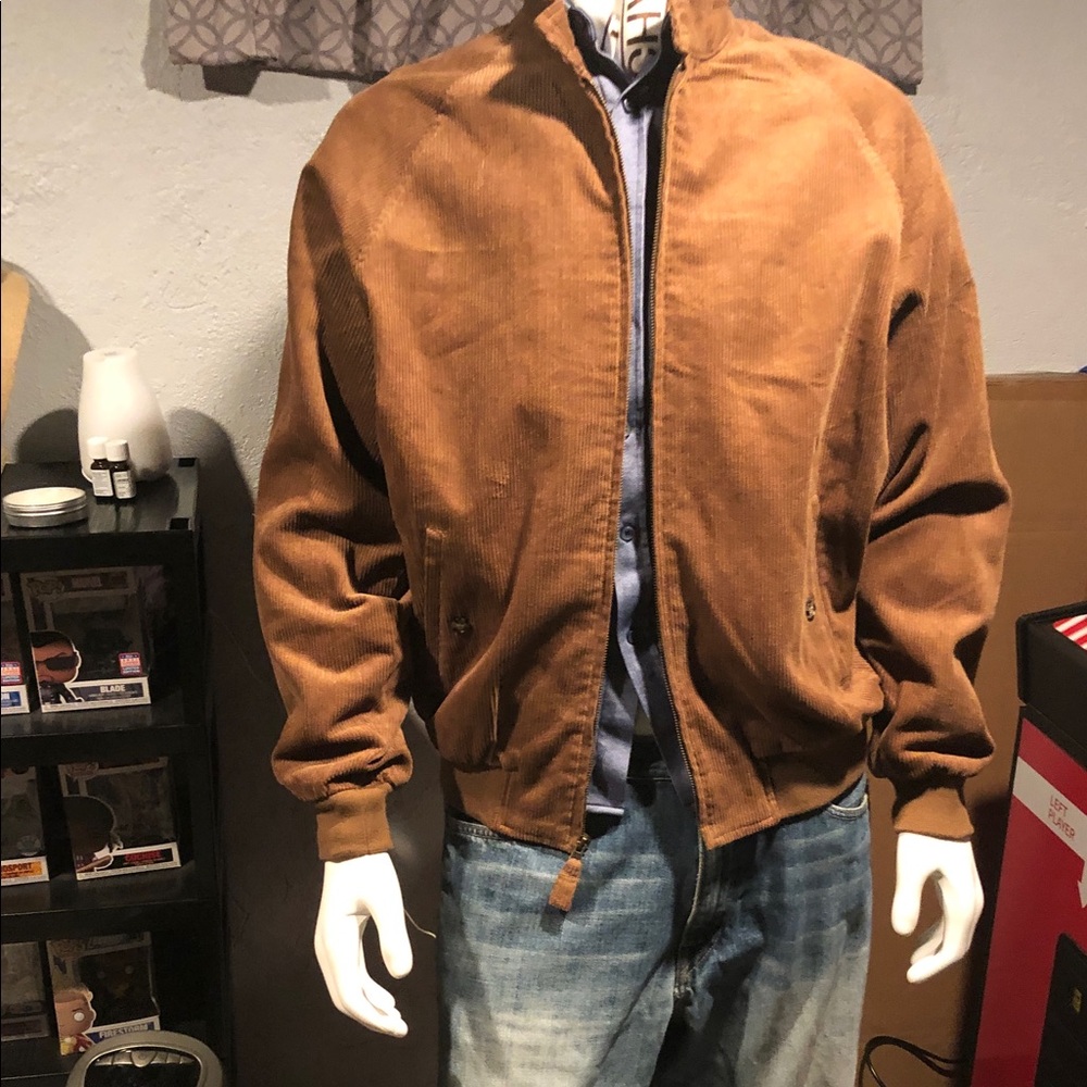Men's Classic Brown Corduroy Jacket